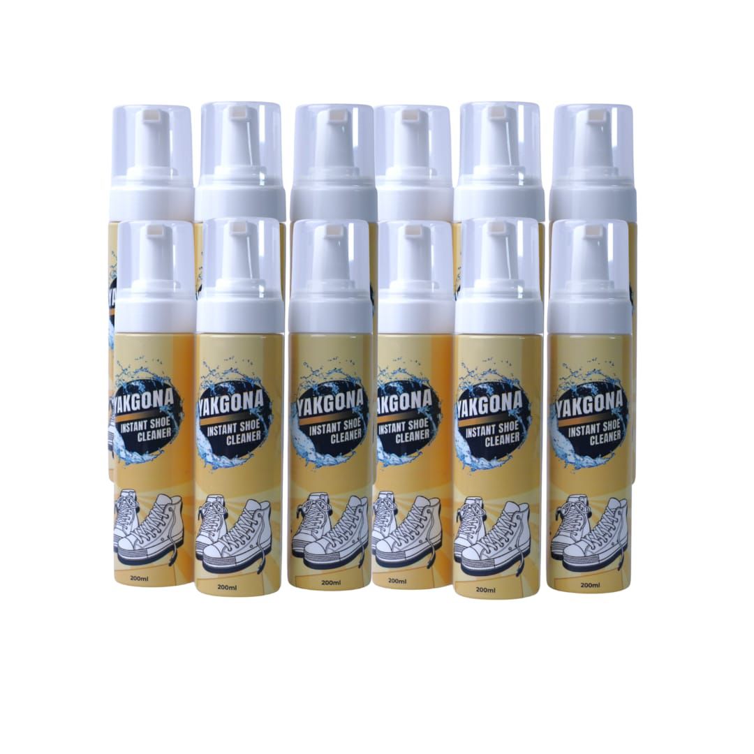 Yakgona Instant Shoe Cleaner 200ml X 12